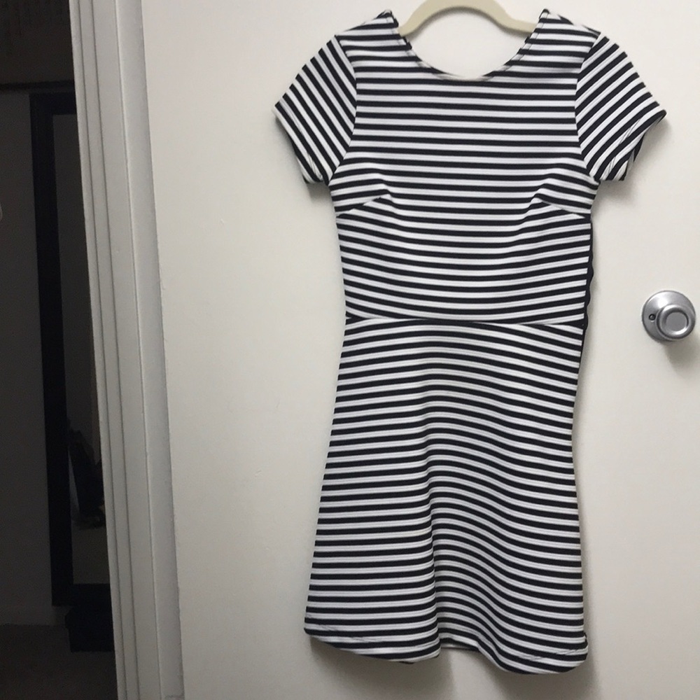 TOPSHOP striped dress